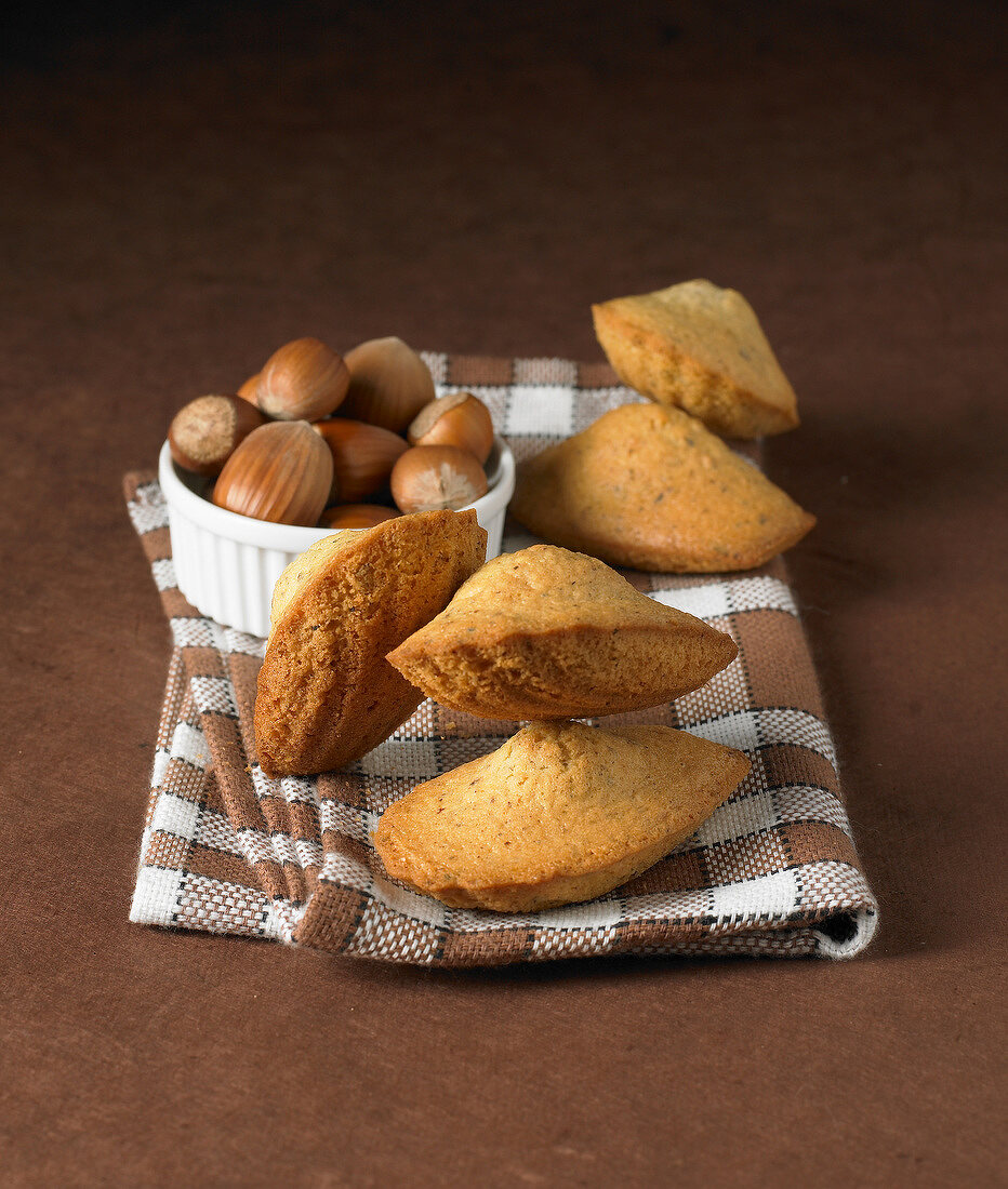 Hazelnut Madeleines