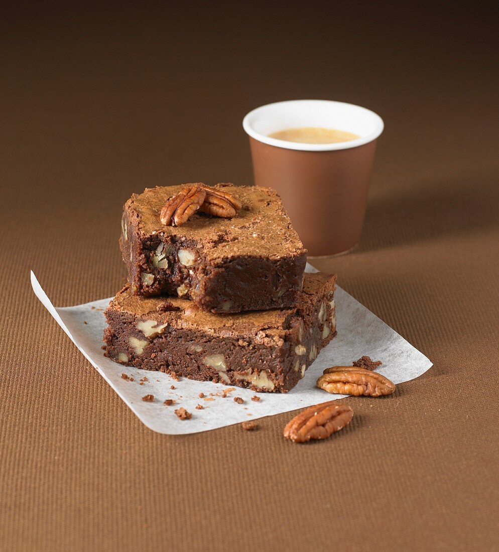 Pecan brownies