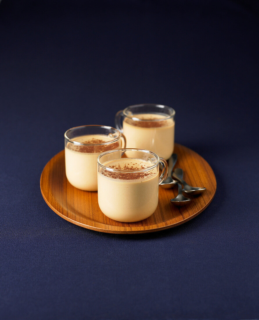 Coffee panna cotta