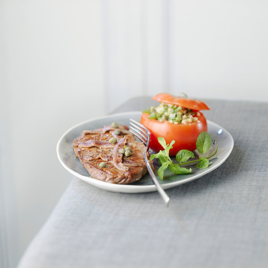 Provençal-style sirloin steak