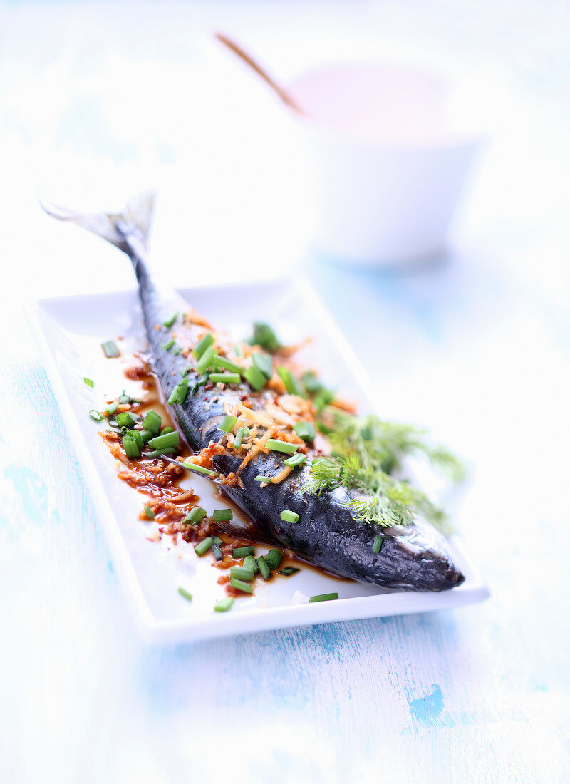 Japanese-style mackerel