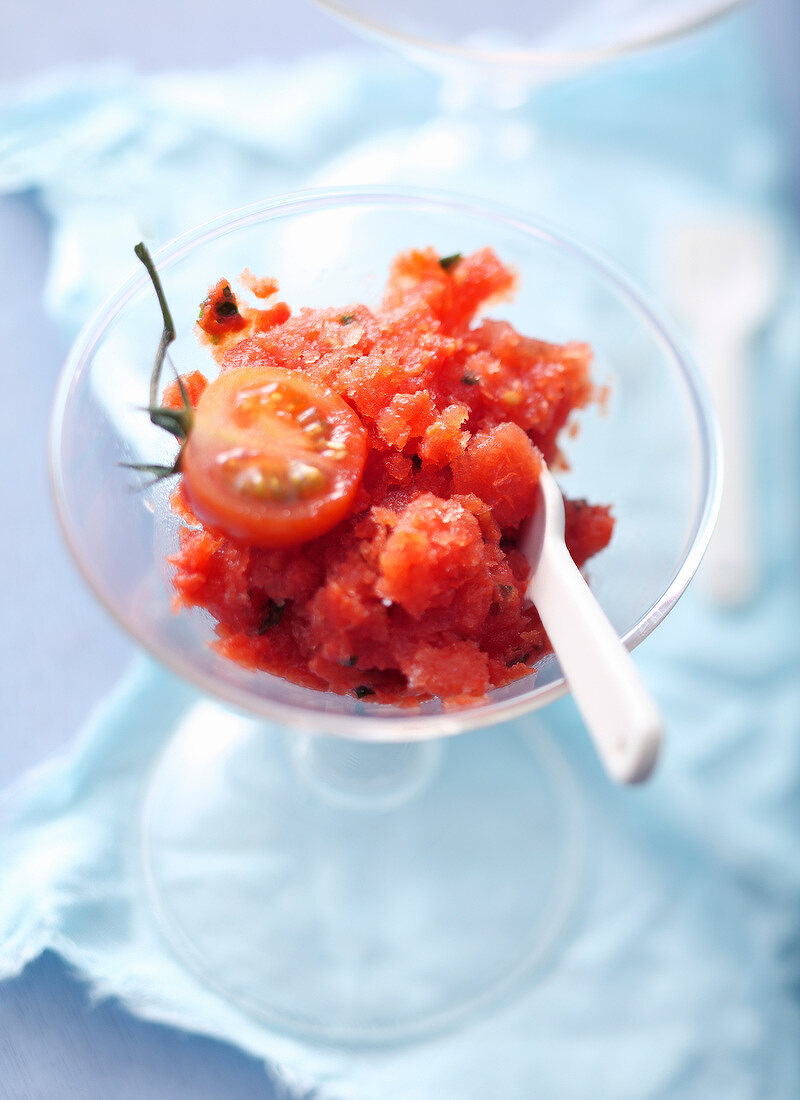 Tomato granita