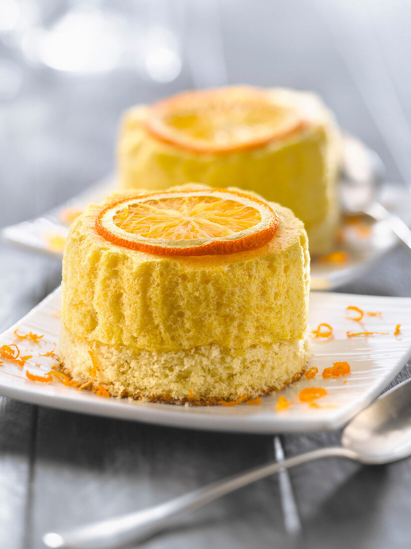 Mango-Orangen-Creme-Dessert