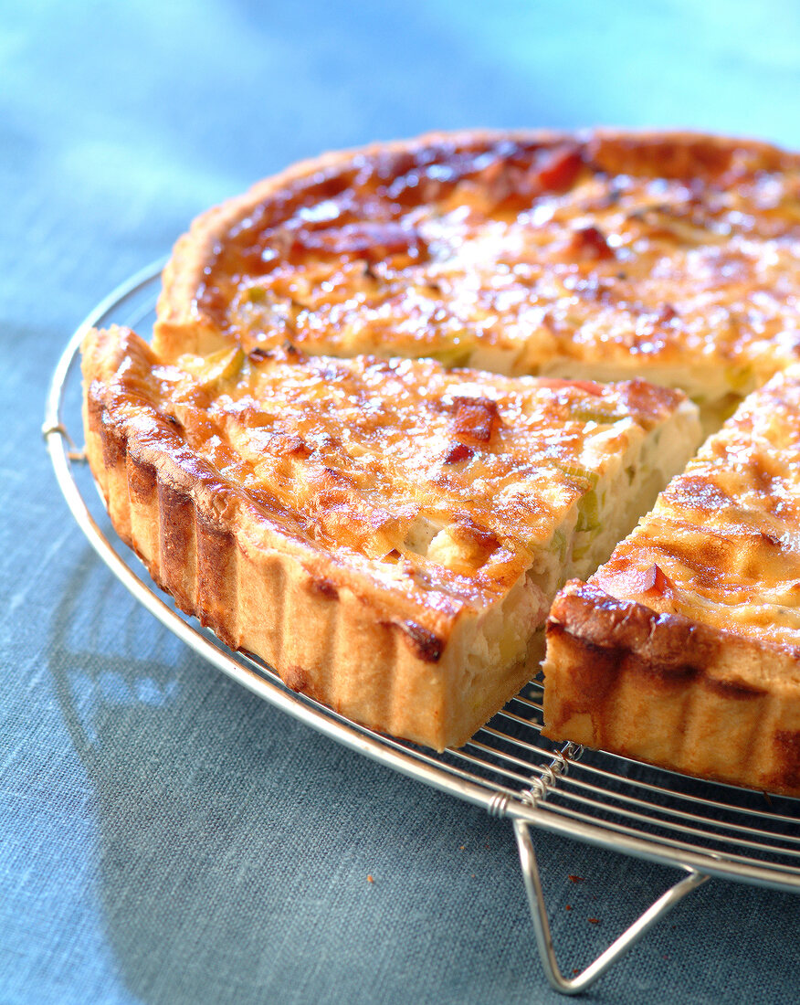 Quiche paysanne (Zwiebel-Speck-Kuchen, Frankreich)