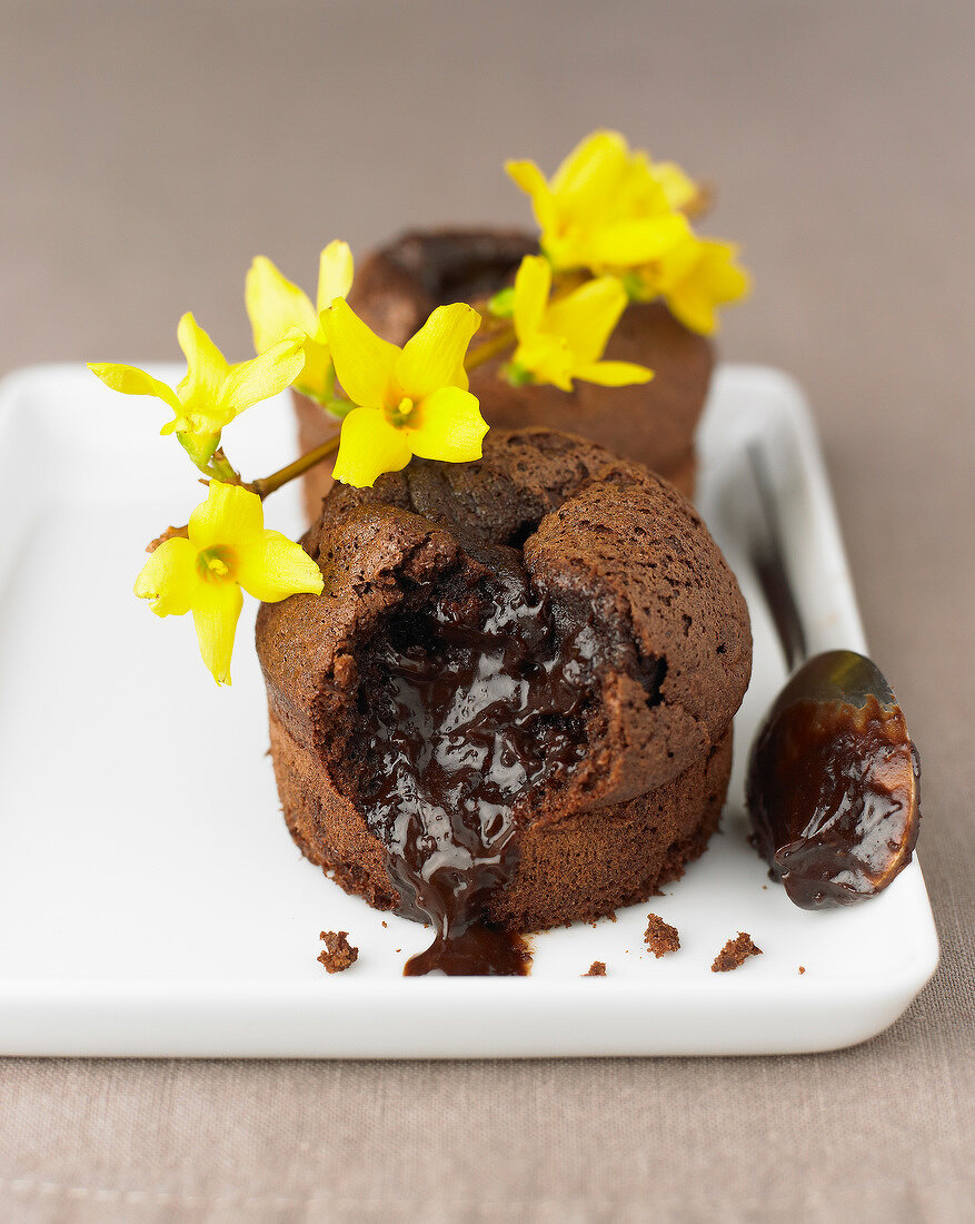 Chocolate fondants