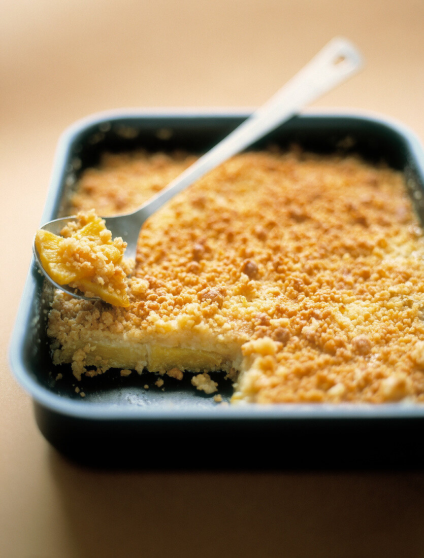 Pineapple crumble