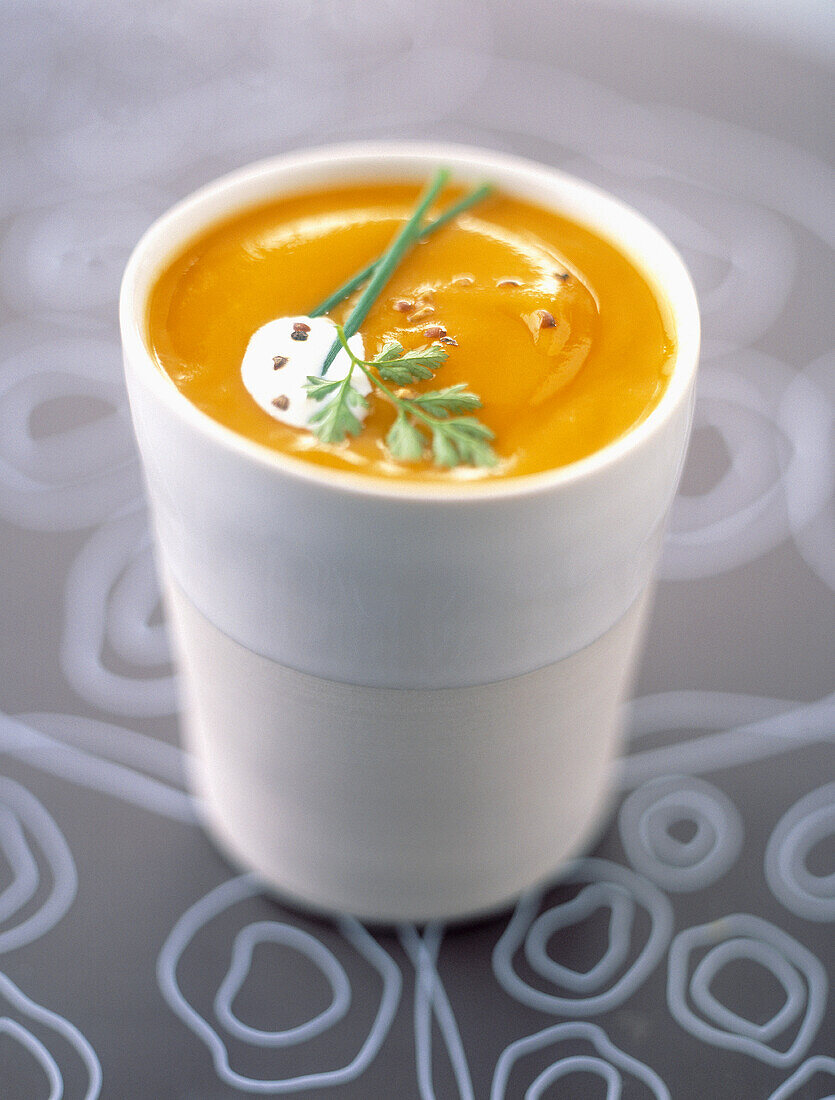 Kürbiscremesuppe