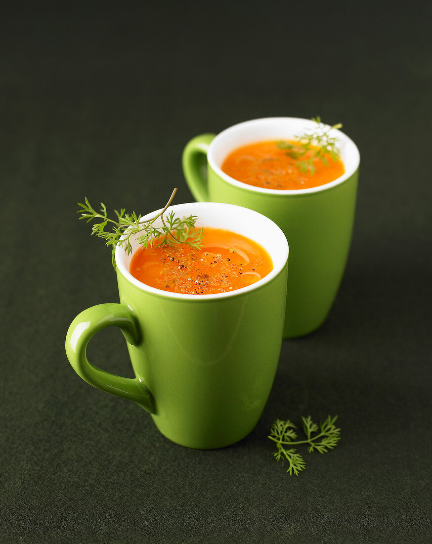 Carrot and cumin soup