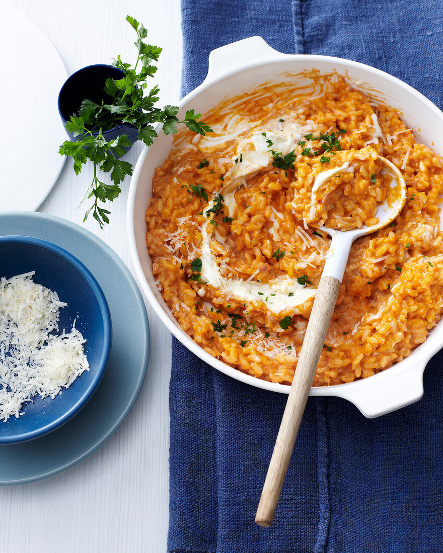 Tomato risotto