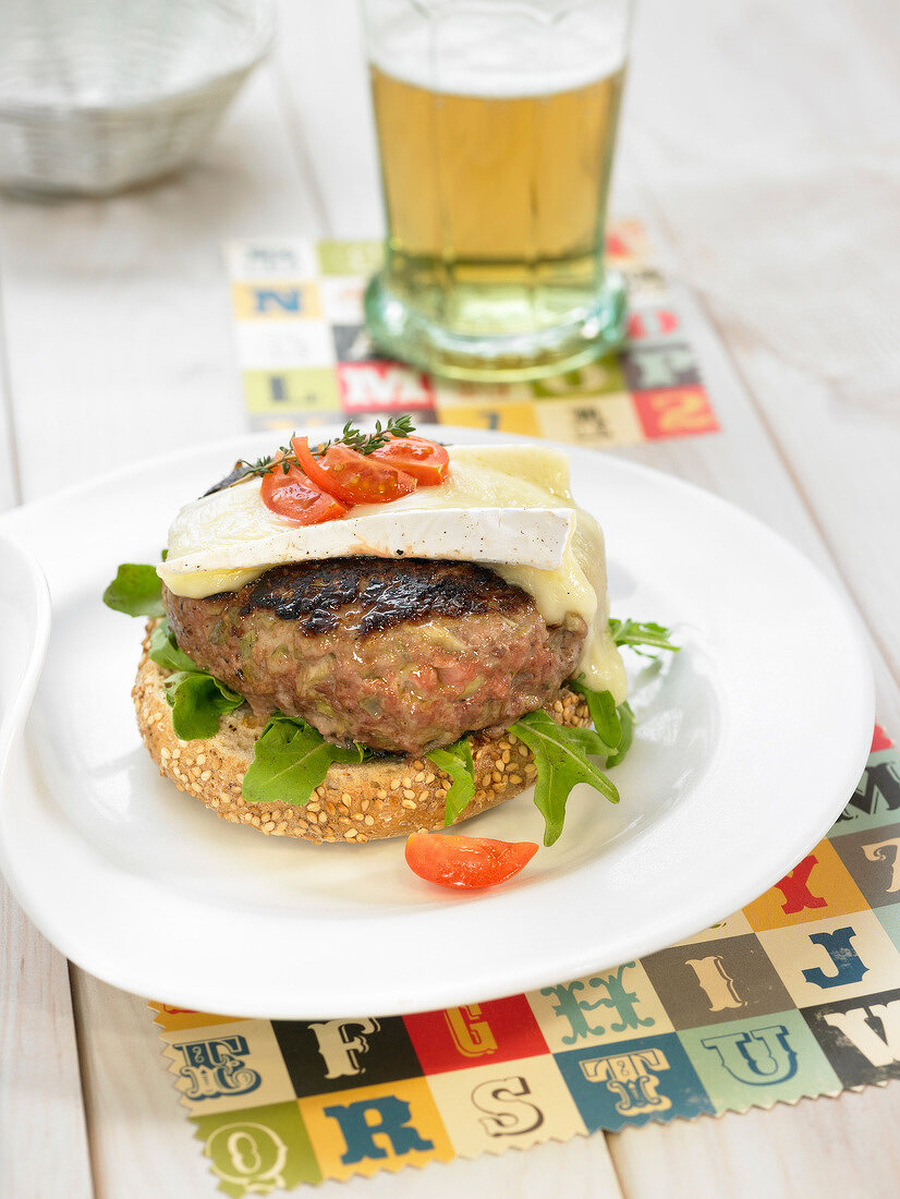 Brie hamburger