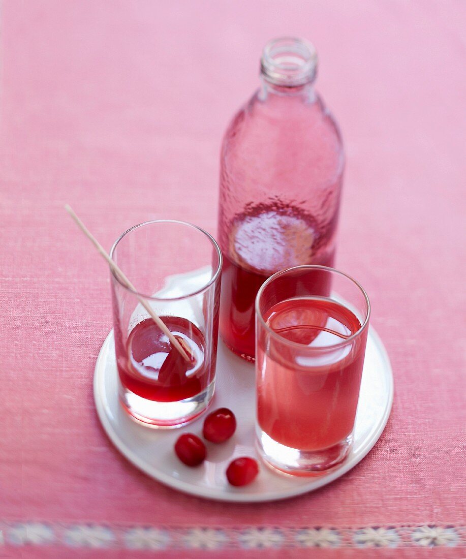 Cranberry cordial