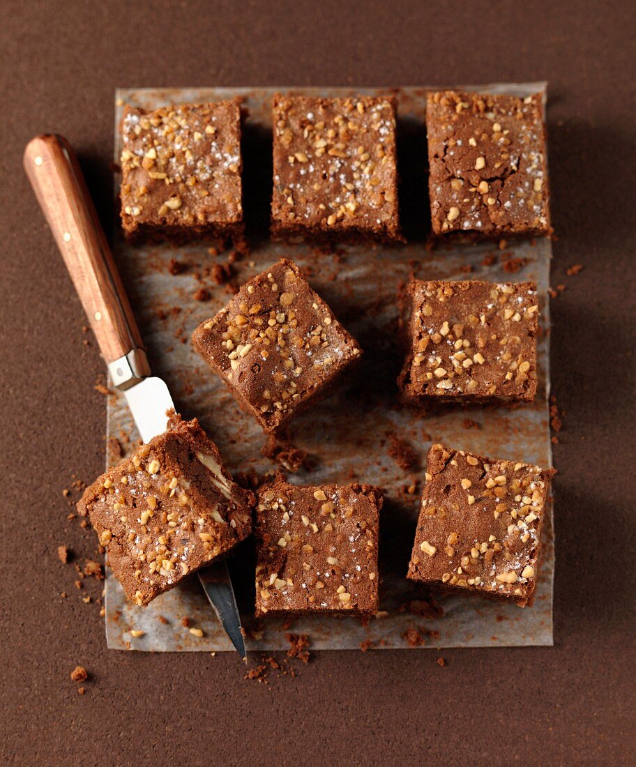 Almond brownies