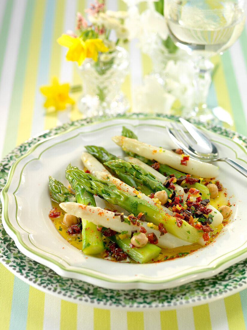 Oriental-style asparagus