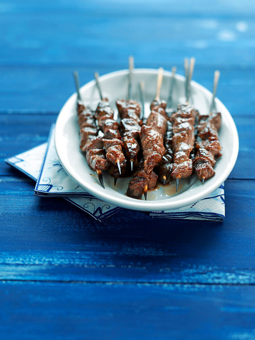 Lamb brochettes