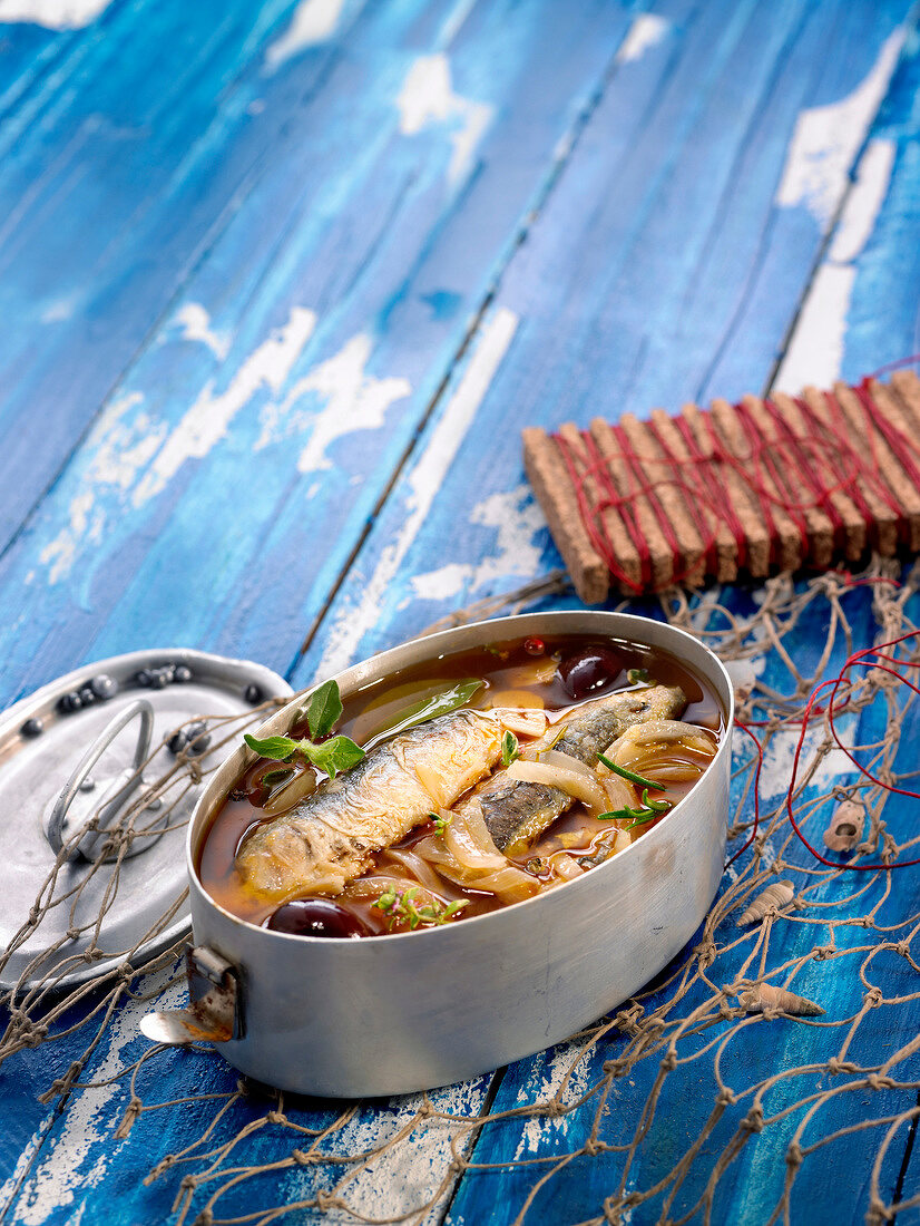 Sardinen in Escabeche-Marinade