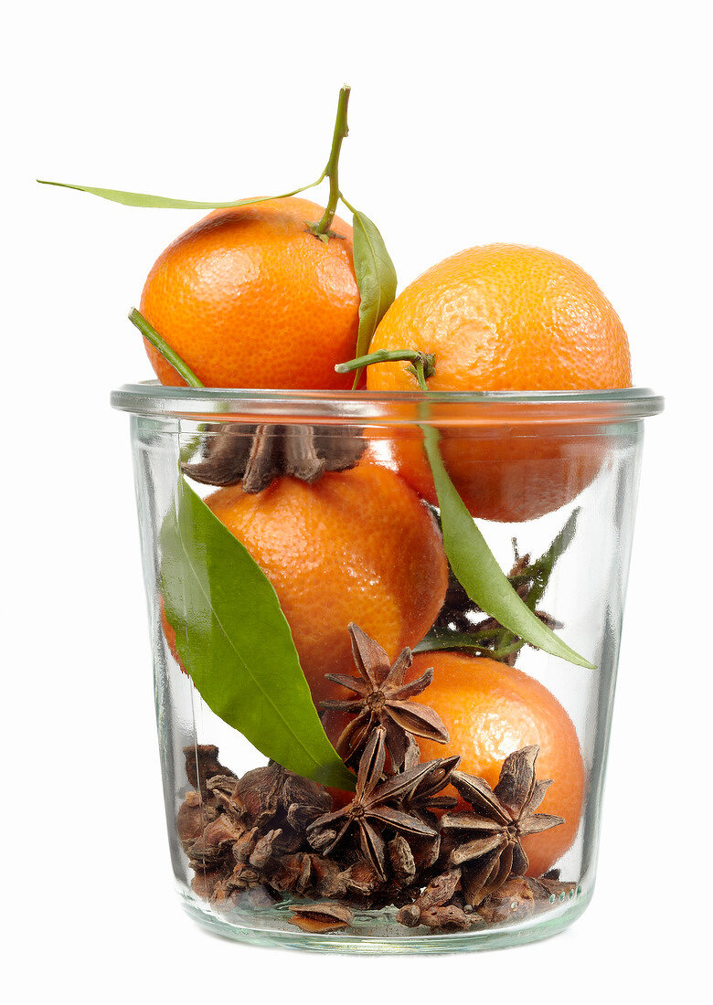 Clementines and star anise