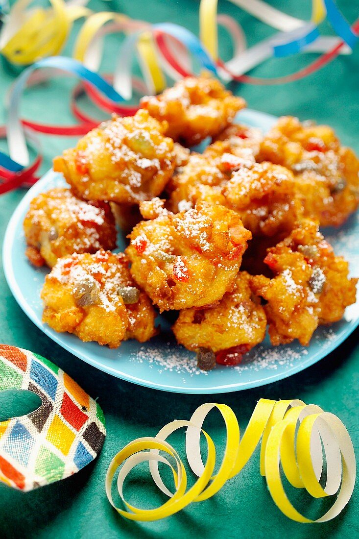 Carnaval fruit fritters