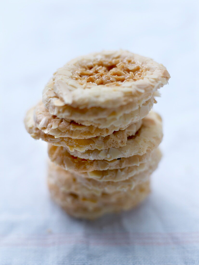 Craquettes aux amandes grillées (knuspriges Mandelgebäck, Bordeaux)