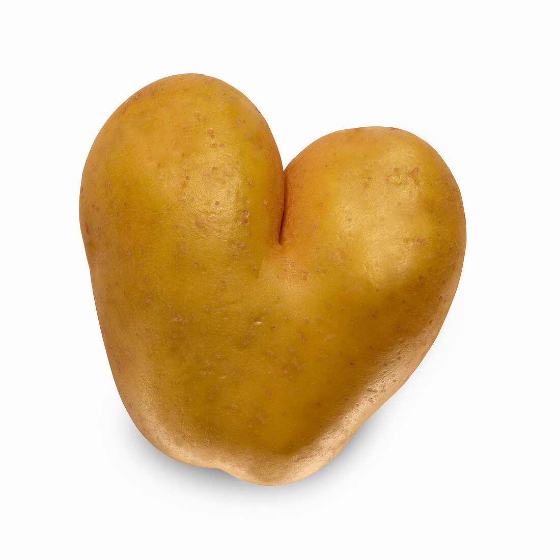 Herzförmige Kartoffel