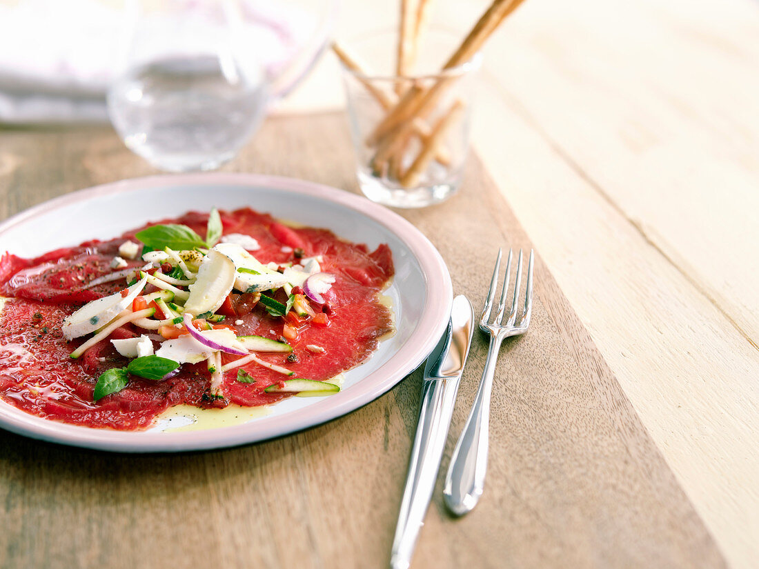 Carpaccio vom Rind