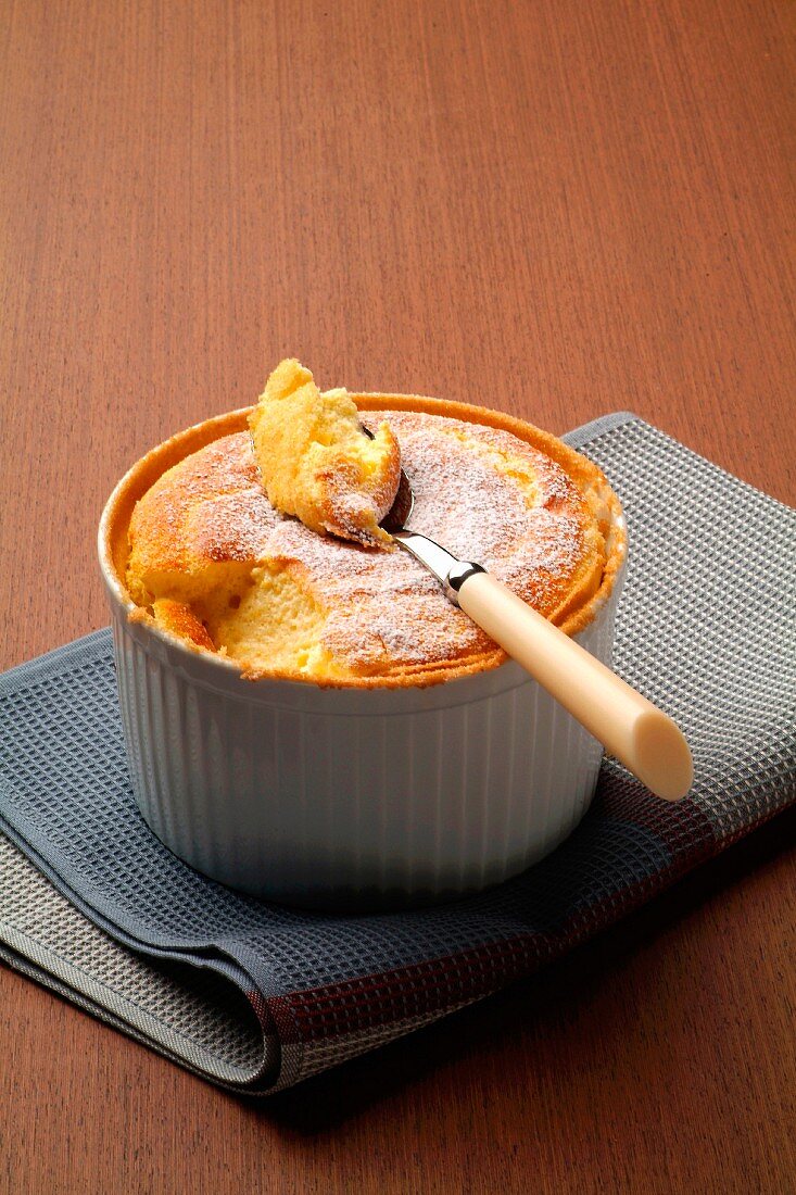 Lemon soufflé