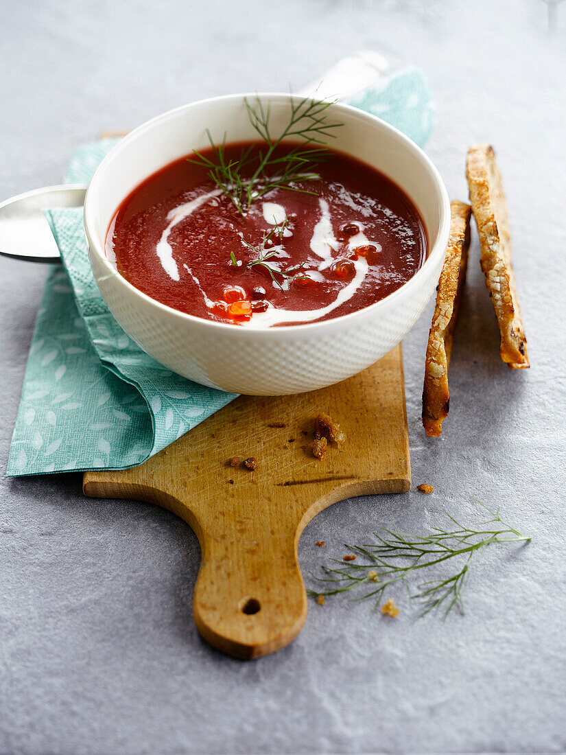 Rote Bete Suppe