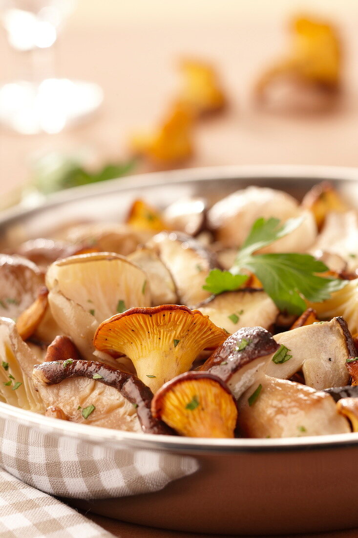 Mushroom stir-fry