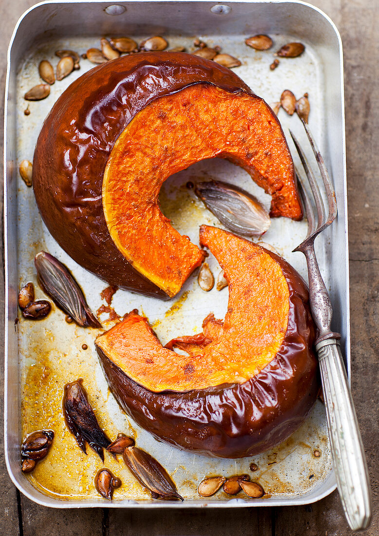 Roasted pumpkin