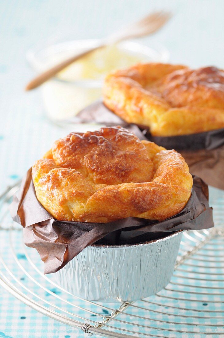 Cheese soufflés