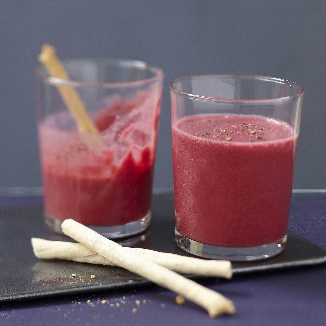 Beetroot and yoghurt gazpacho