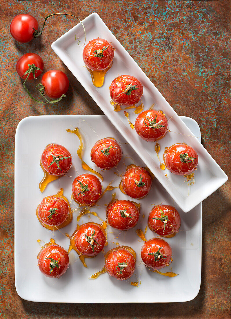 Karamell-Tomaten (vegan)