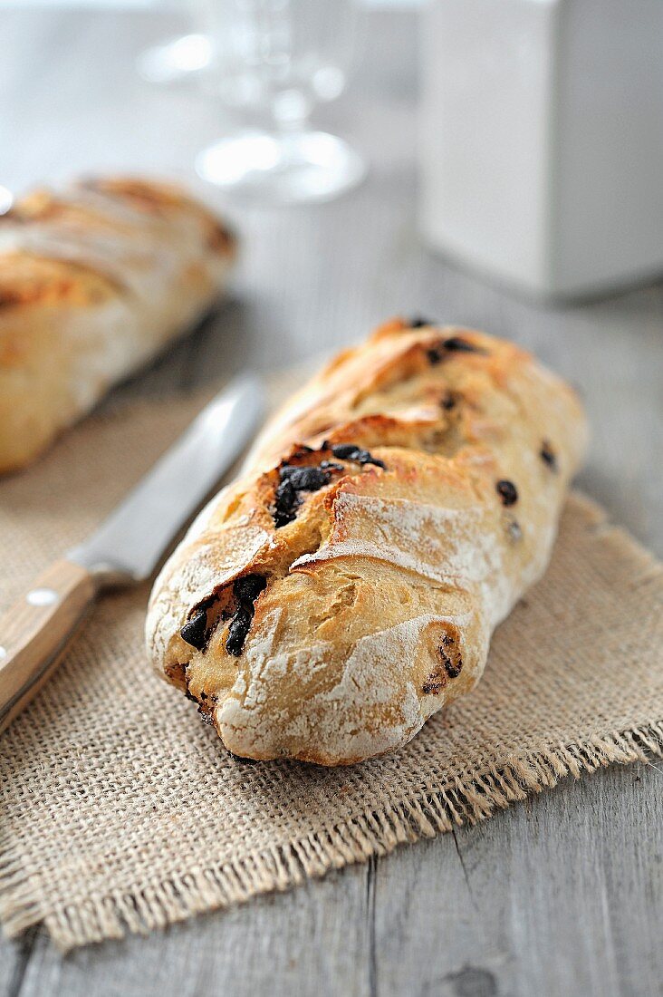 Brot mit Schokotröpfchen