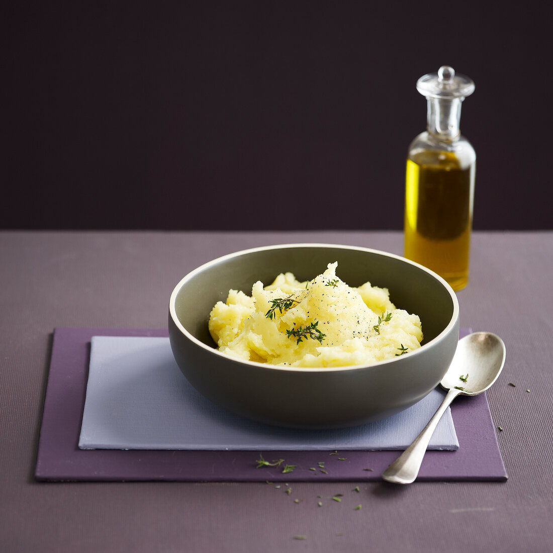 Mashed potatoes with olive oil