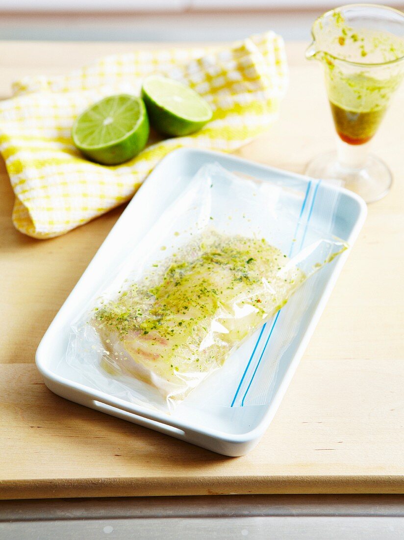 Lime marinade for fish