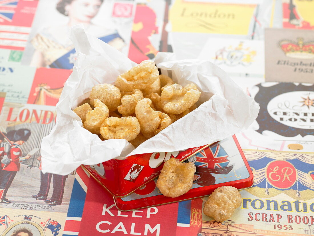 Fried pork gras appetizer