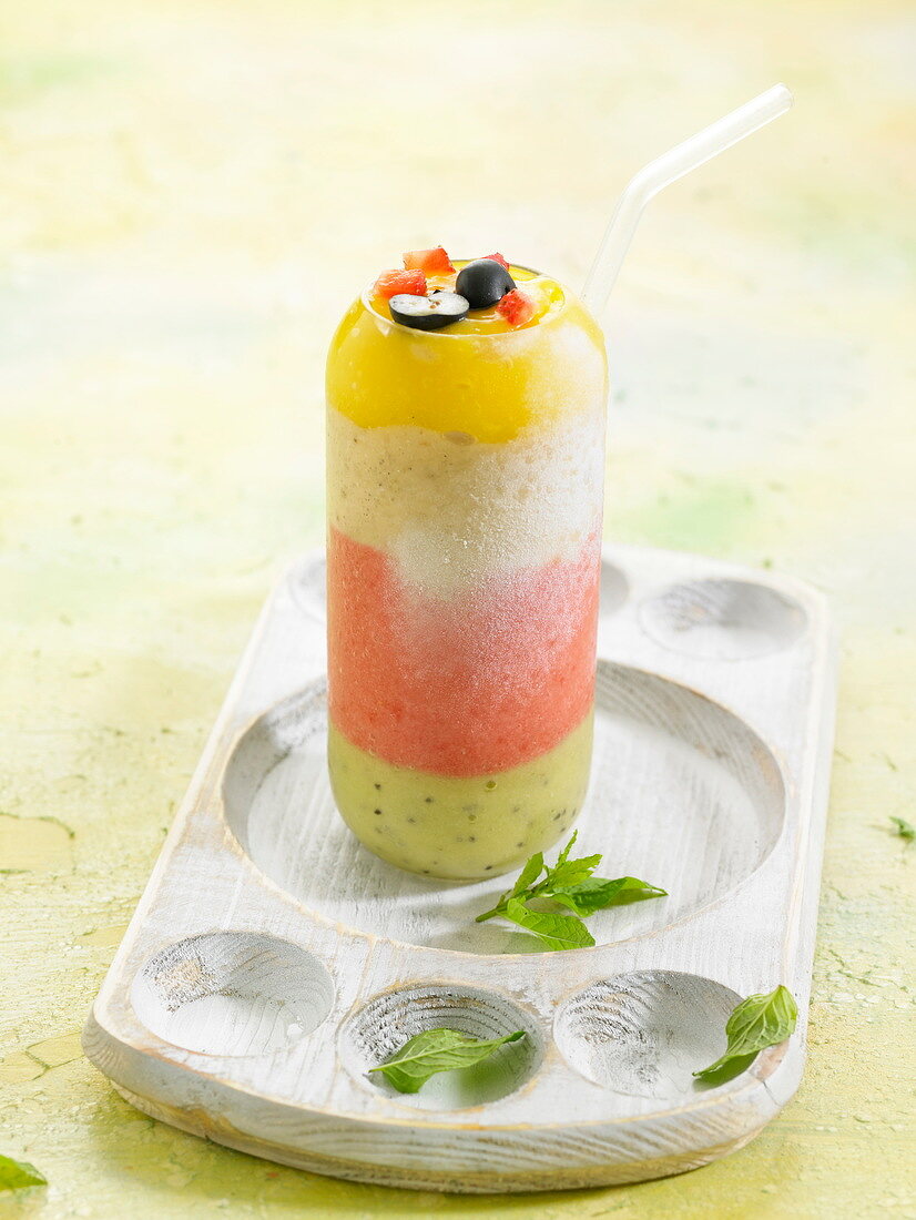 Bayadère fruit sorbet dessert