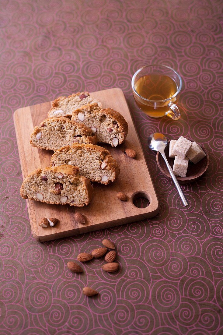 Almond Biscotti with Olive Oil