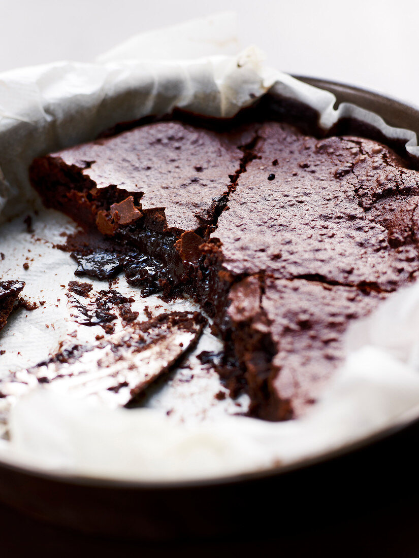 Gâteau au chocolat (Schokoladenkuchen, Frankreich)