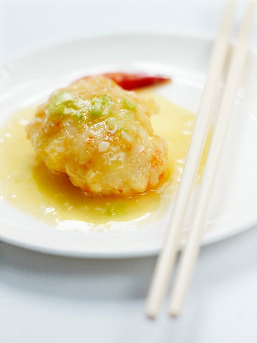 Shrimp dumpling