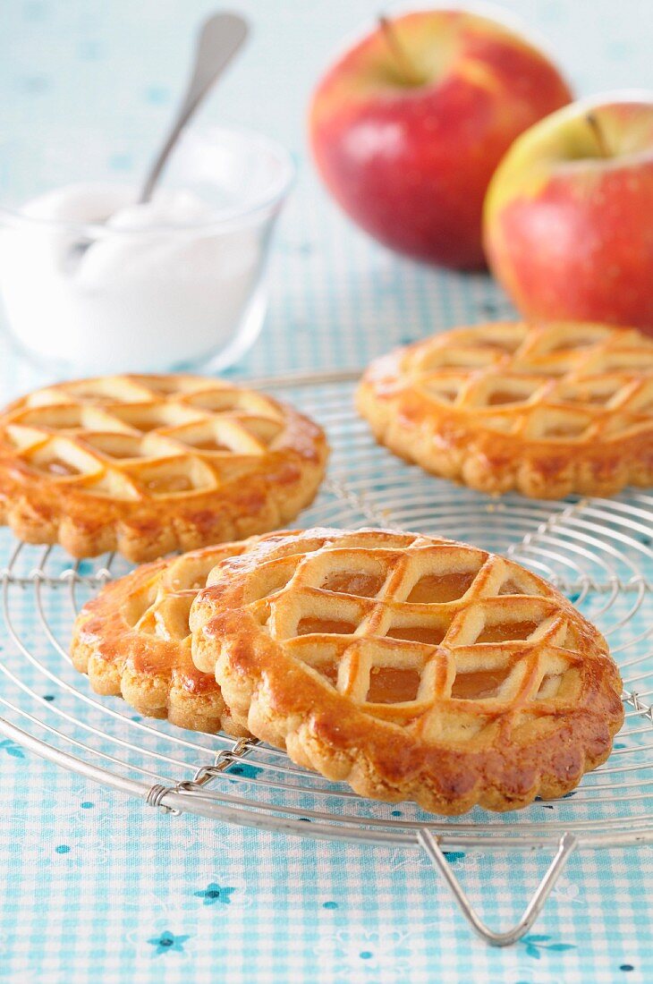 Small apple pies