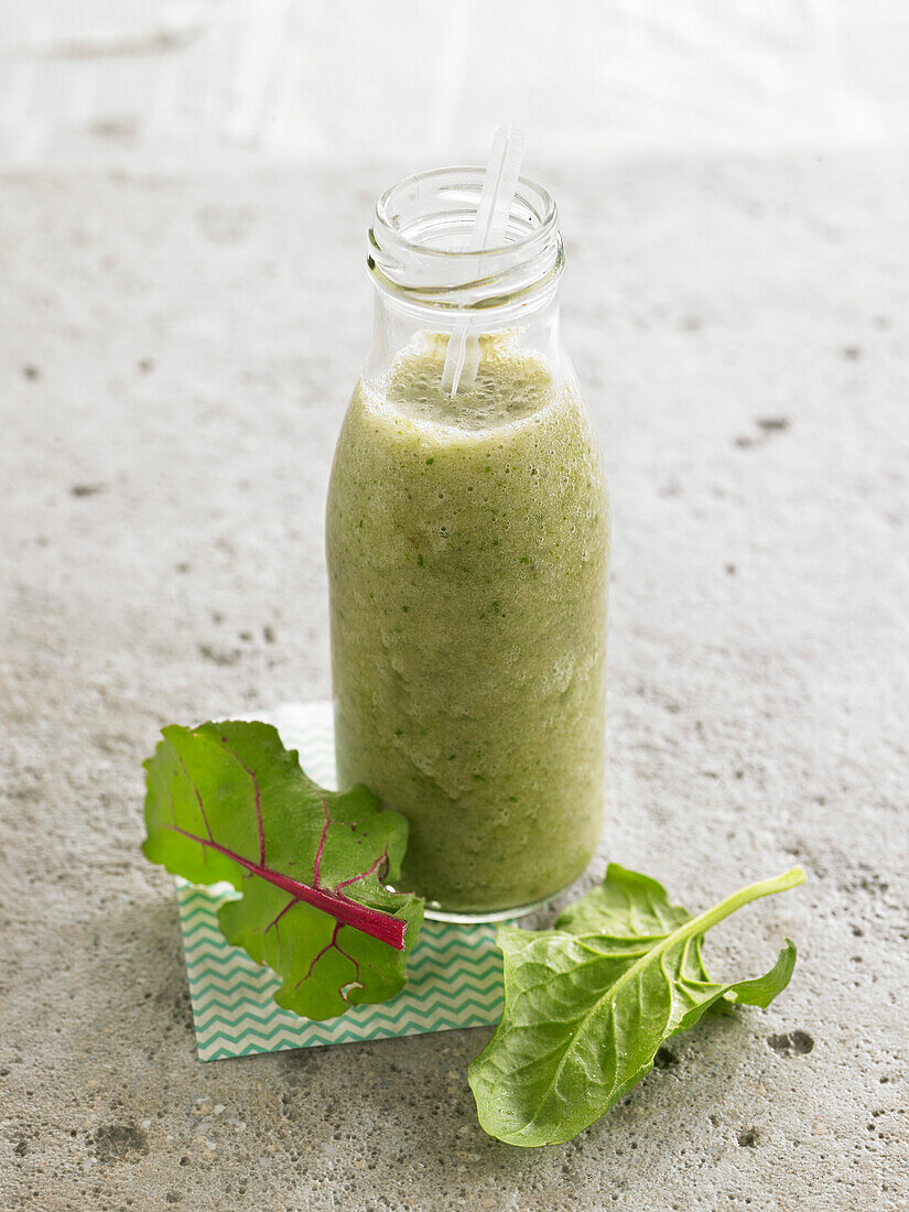 Chard and spinach smoothie