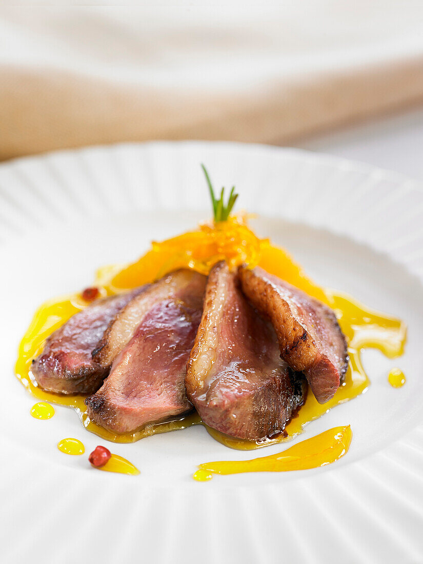 Duck à l'orange