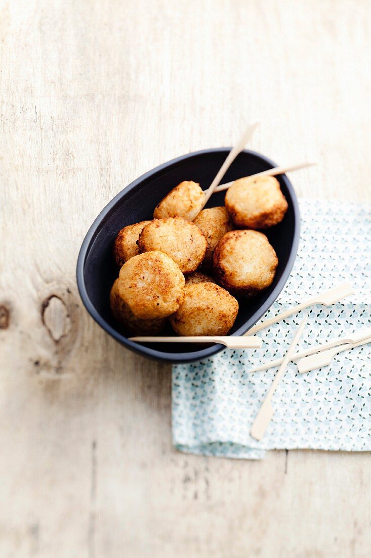 Cassava croquettes