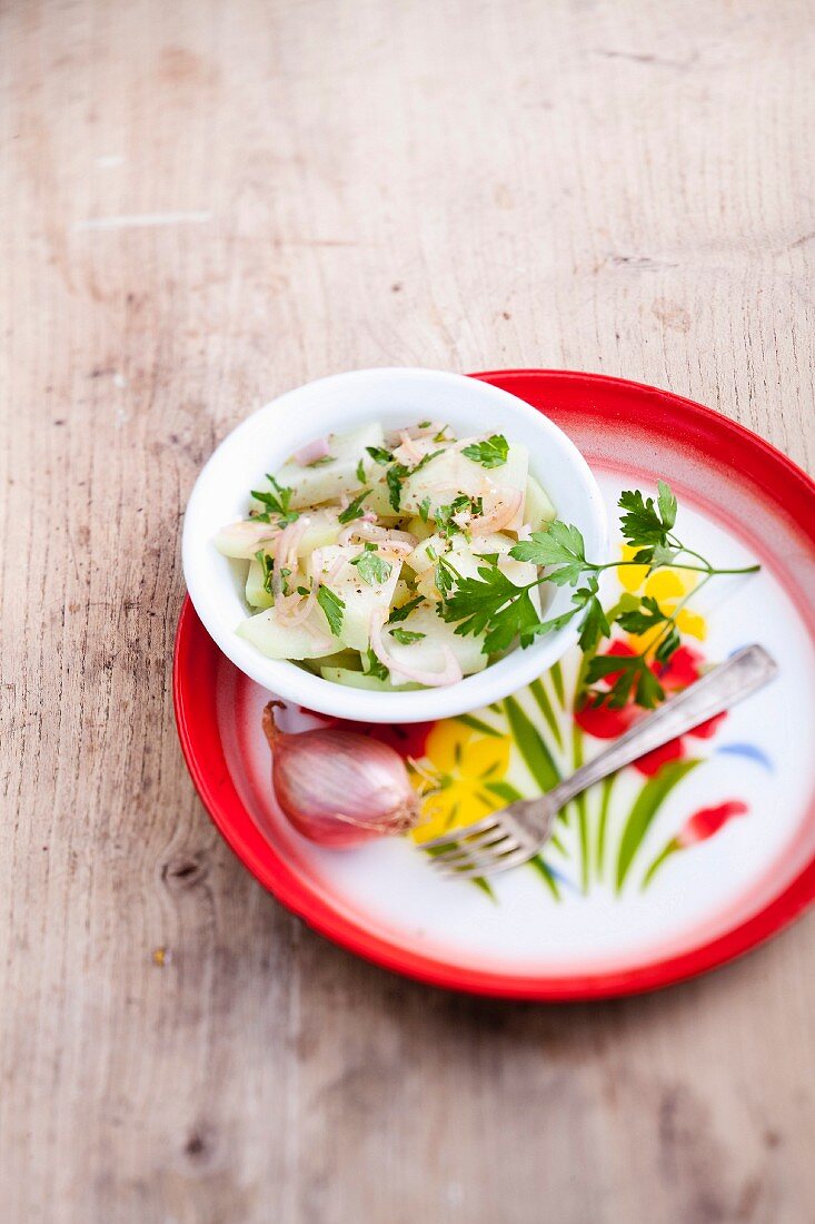 Chayote salad (Antilles)