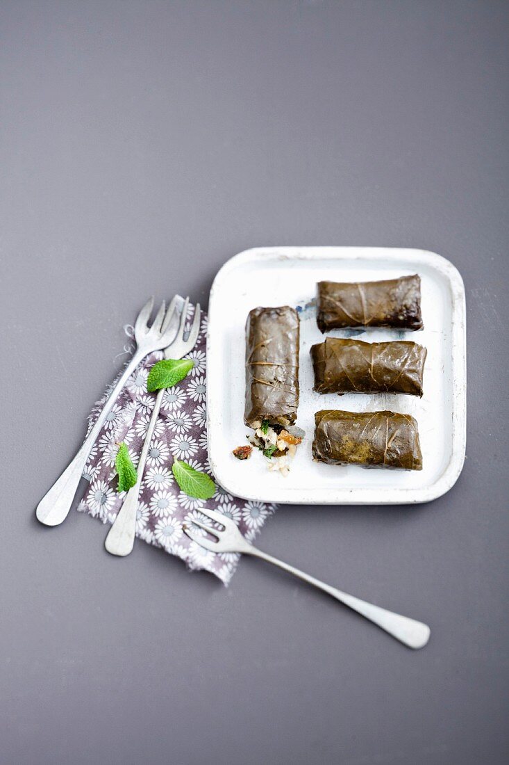 Stuffed vine leaves