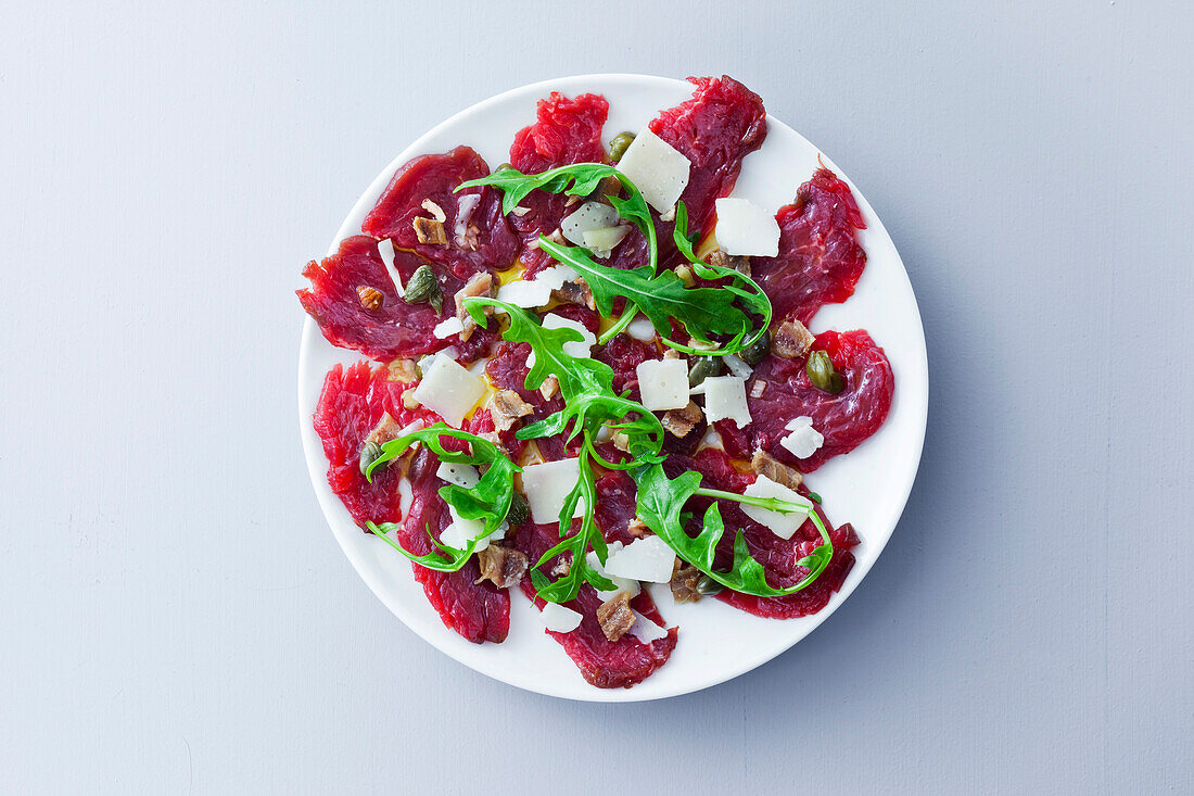 Beef carpaccio