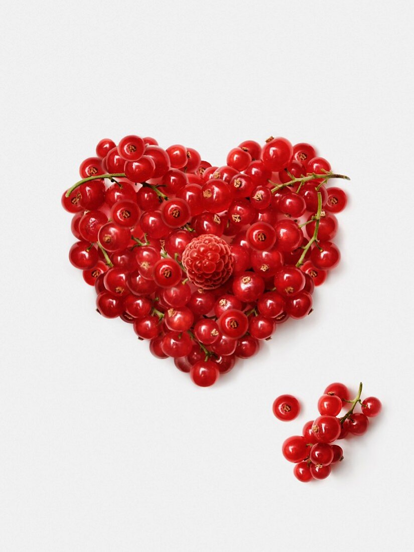 Redcurrant heart