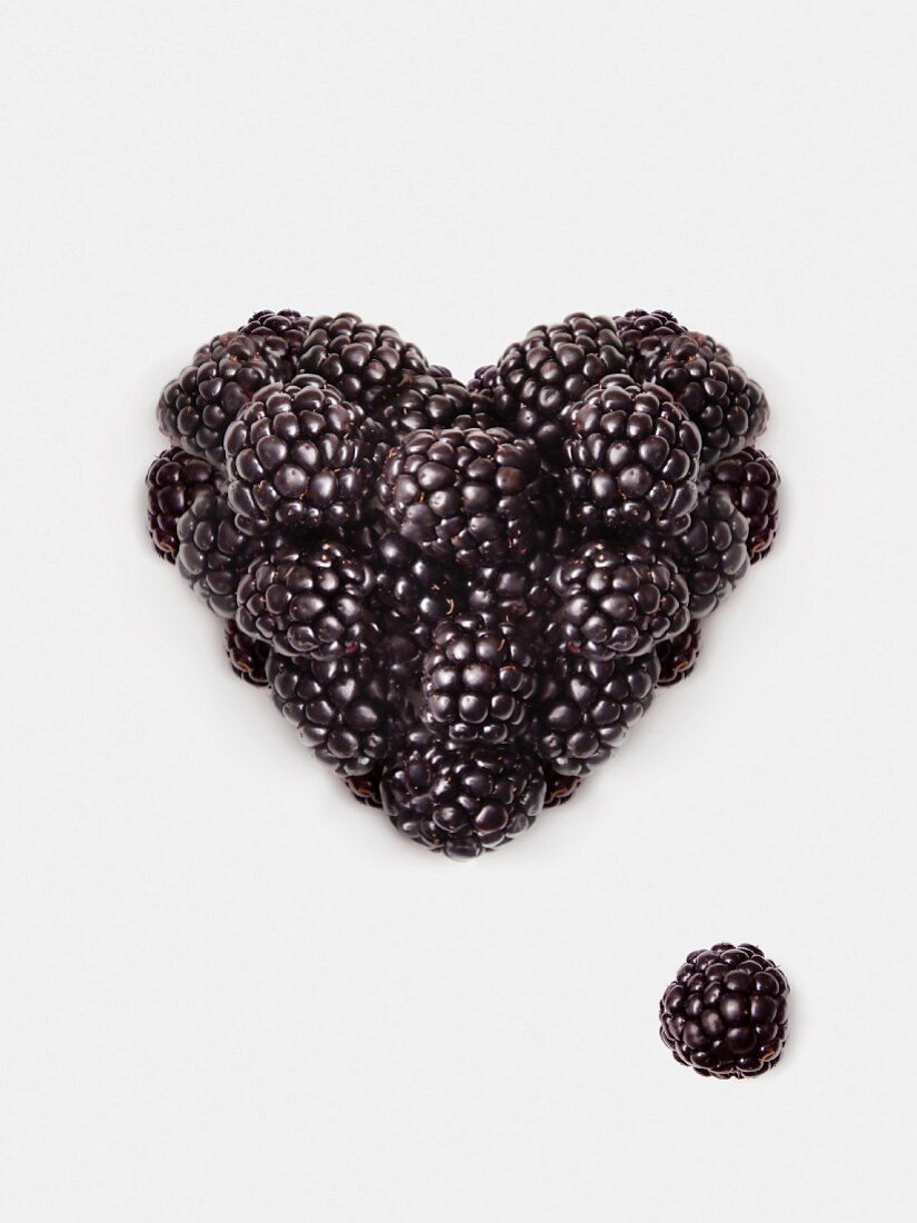 Blackberry heart