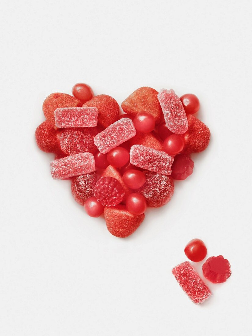 Red candy heart