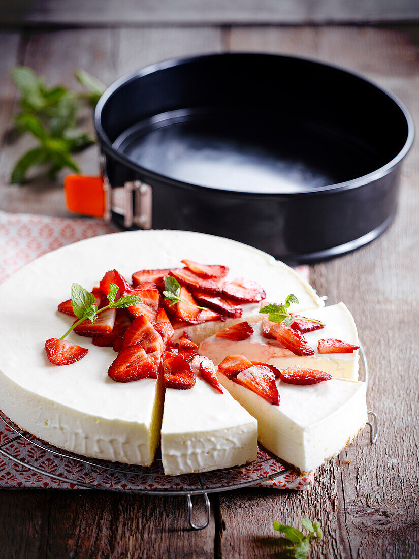 Strawberry Cheesecake (ohne Boden)